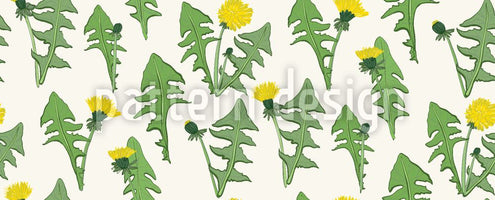 patterned-wallpaper-dandelion-flower