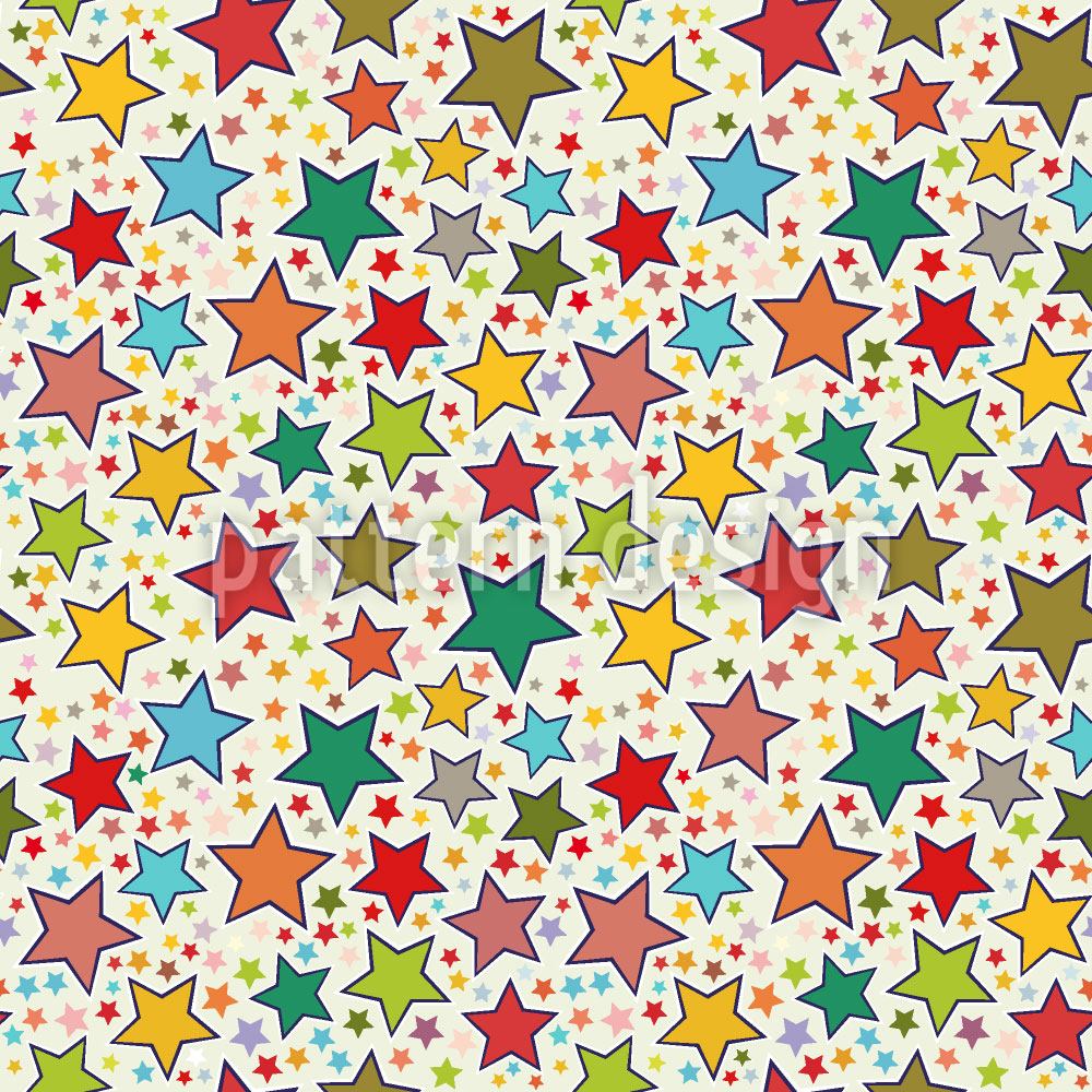 patterned-wallpaper-it-is-raining-stars