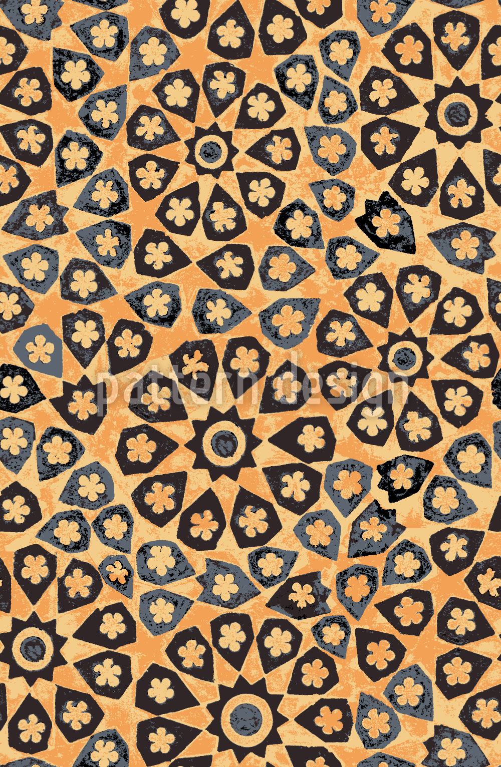 patterned-wallpaper-archaic-mosaic