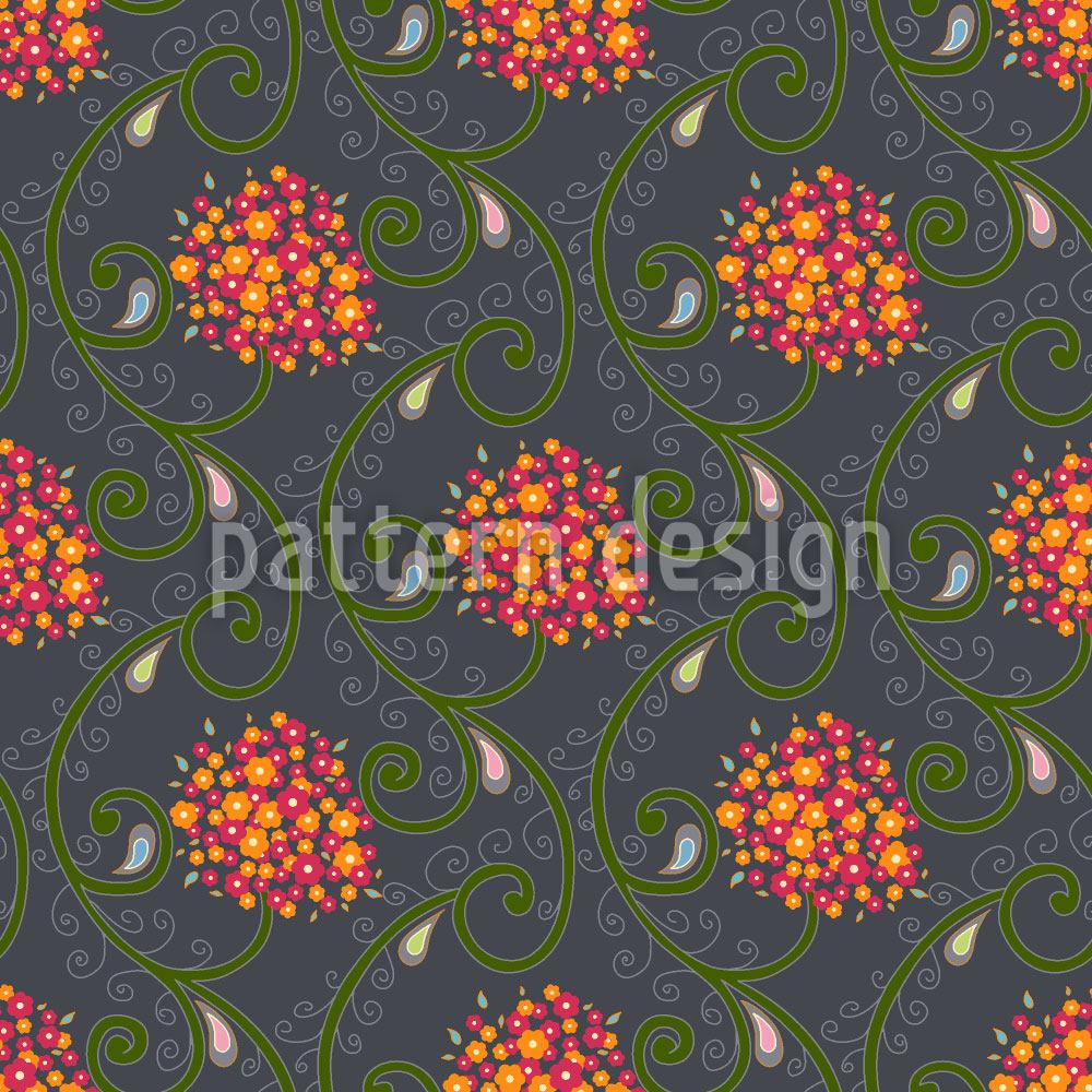 patterned-wallpaper-bohemian-flower-dream