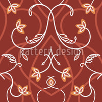 patterned-wallpaper-gothic-flowers