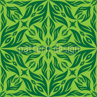 patterned-wallpaper-green-blossom-dream