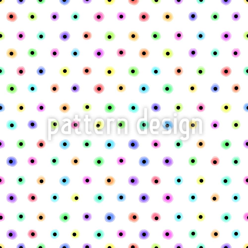 patterned-wallpaper-neon-polka-dots