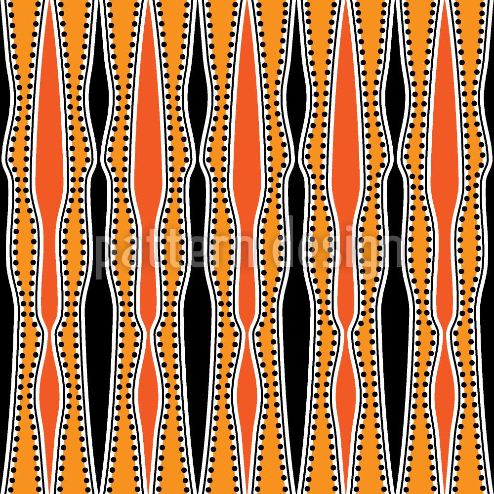 patterned-wallpaper-tribal-dance