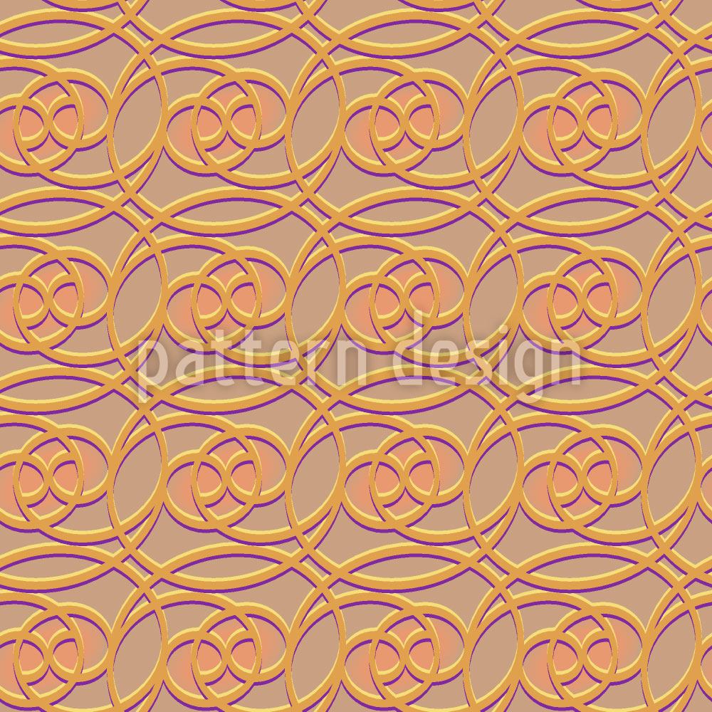 patterned-wallpaper-celtic-gold