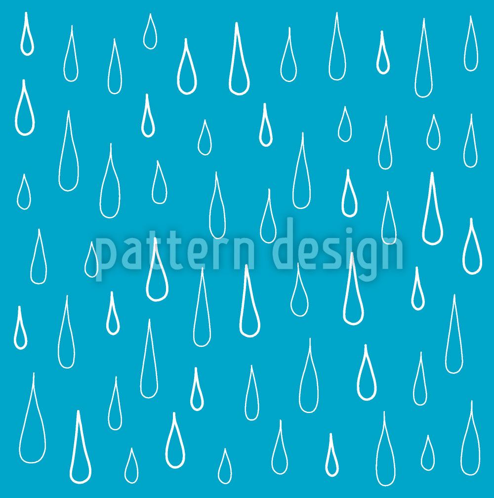 patterned-wallpaper-blue-drops