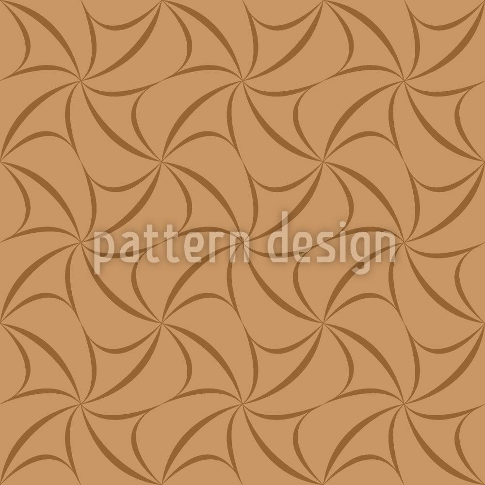 patterned-wallpaper-caramel-crosses