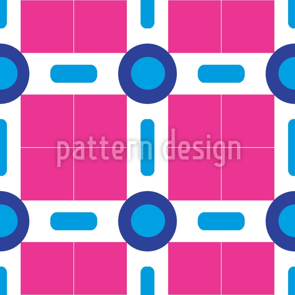 patterned-wallpaper-circles-and-squares-in-miami