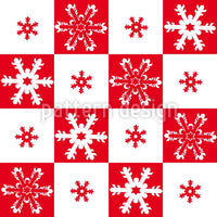 patterned-wallpaper-little-snow-flakes