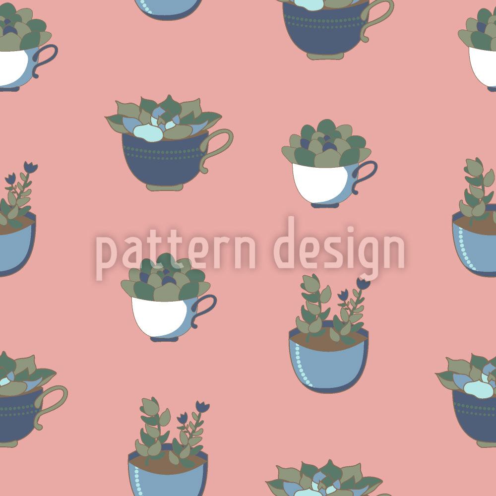 patterned-wallpaper-potted-succulents