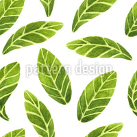 patterned-wallpaper-watercolor-leaves