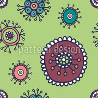 patterned-wallpaper-sweet-flora-green