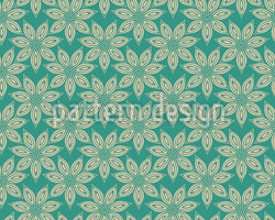 patterned-wallpaper-anise-flowers-in-the-water