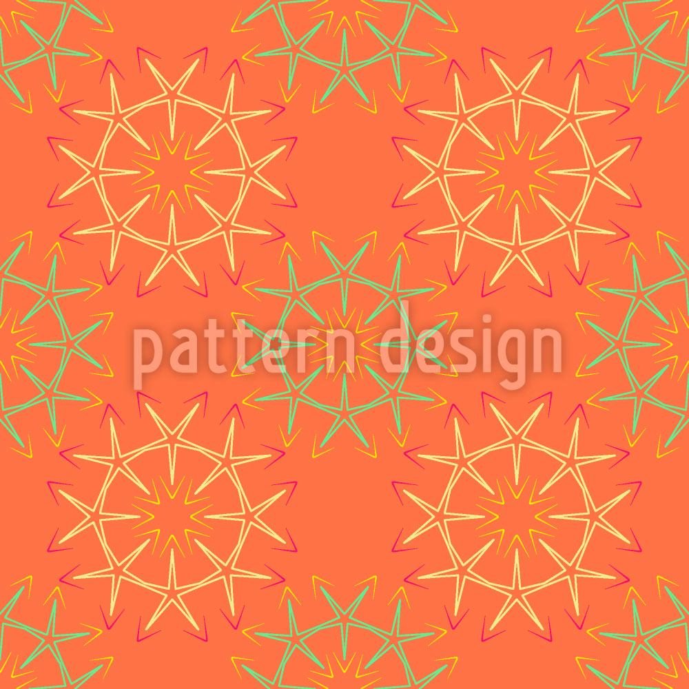 patterned-wallpaper-summer-star