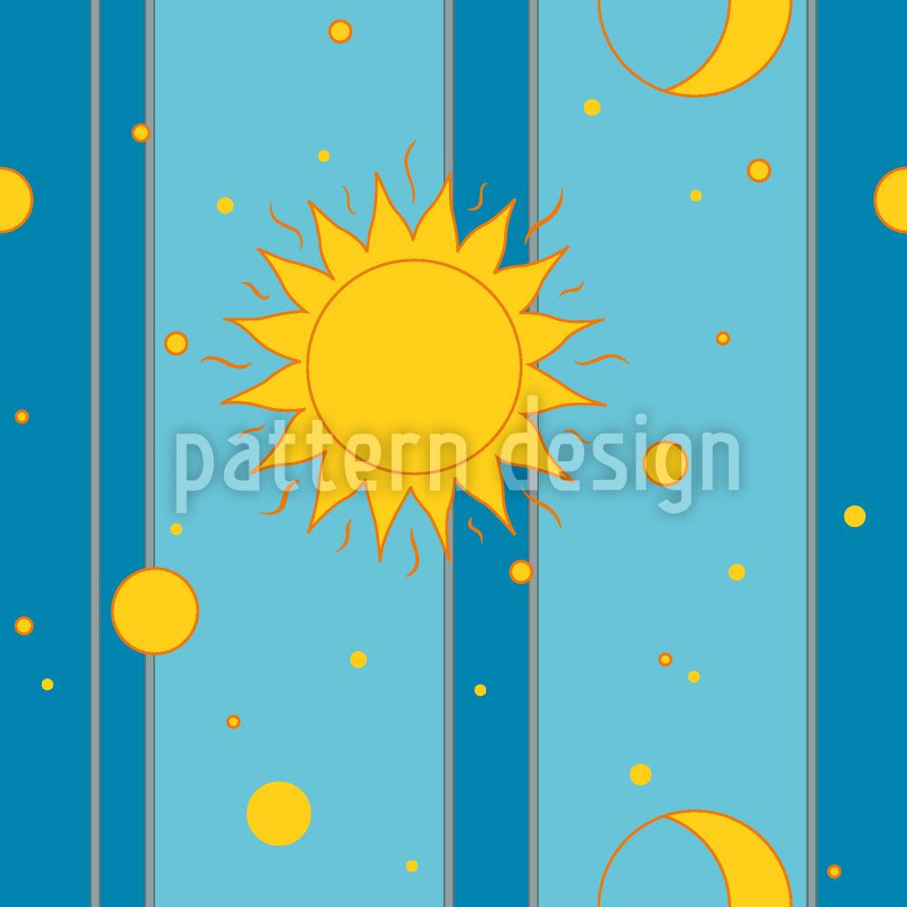 patterned-wallpaper-sun-moon-and-stars