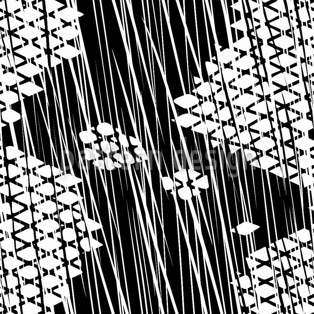 patterned-wallpaper-rain-on-grid-cross