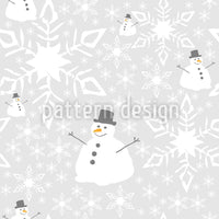 patterned-wallpaper-let-it-snow-man