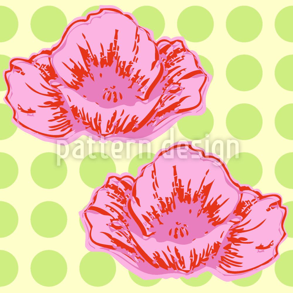 patterned-wallpaper-poppies-like-it-dotty-green