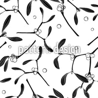 patterned-wallpaper-mistletoe-twig