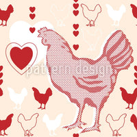 patterned-wallpaper-chicken-with-heart