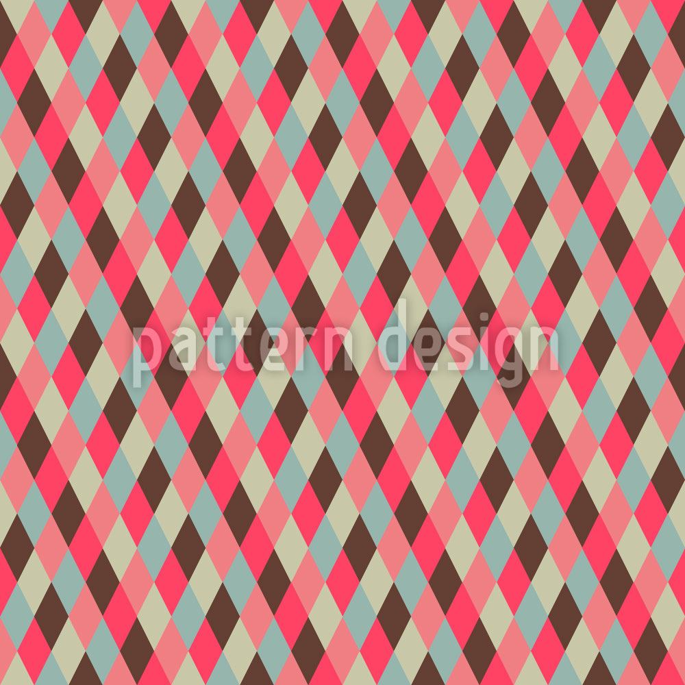 patterned-wallpaper-checks-downhill