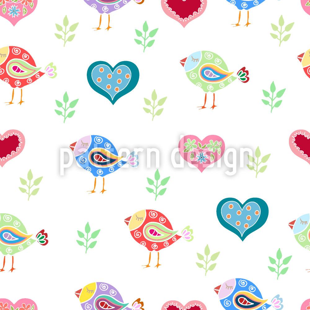 patterned-wallpaper-birds-and-hearts