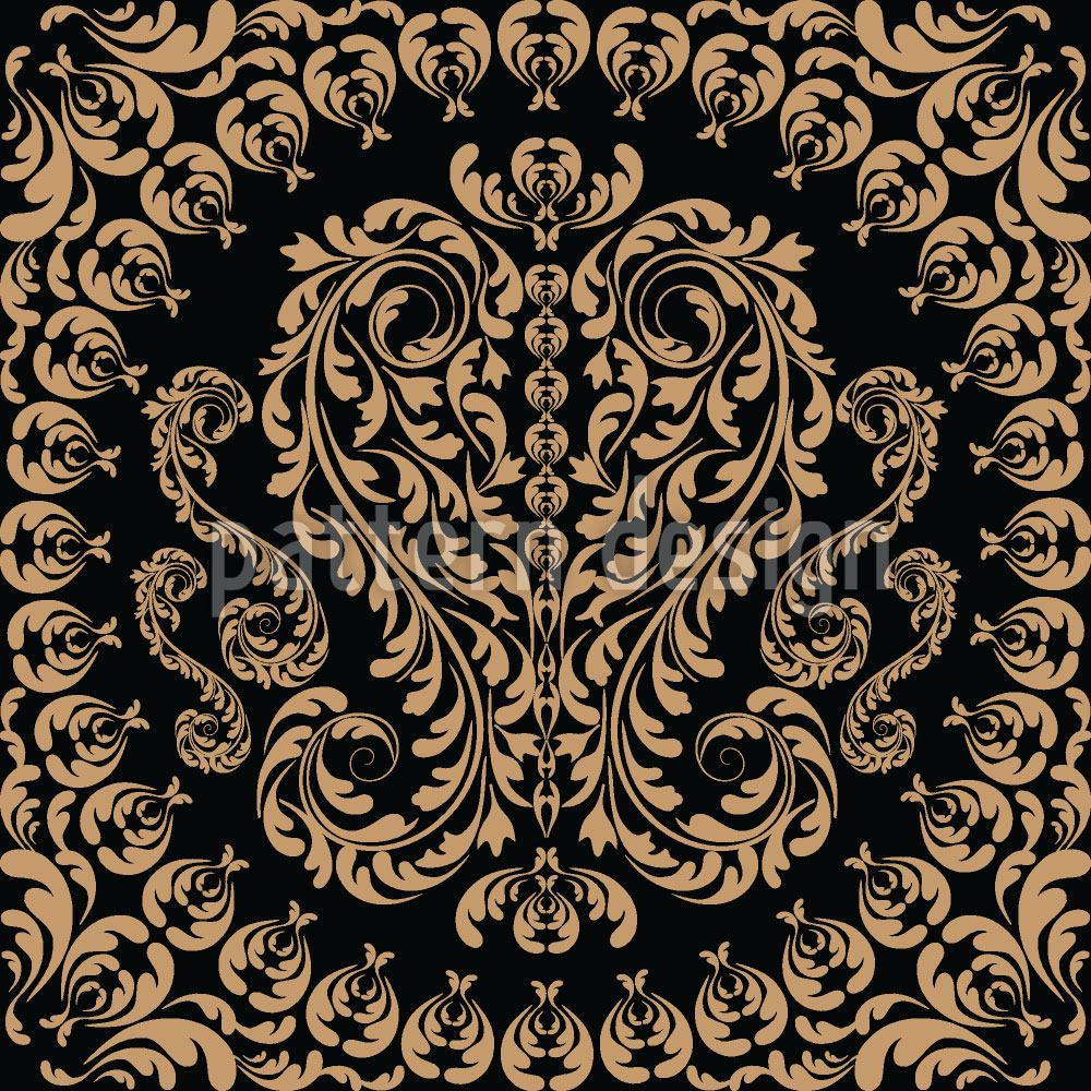 patterned-wallpaper-the-king-wears-black