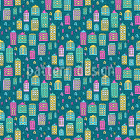 patterned-wallpaper-doodle-city