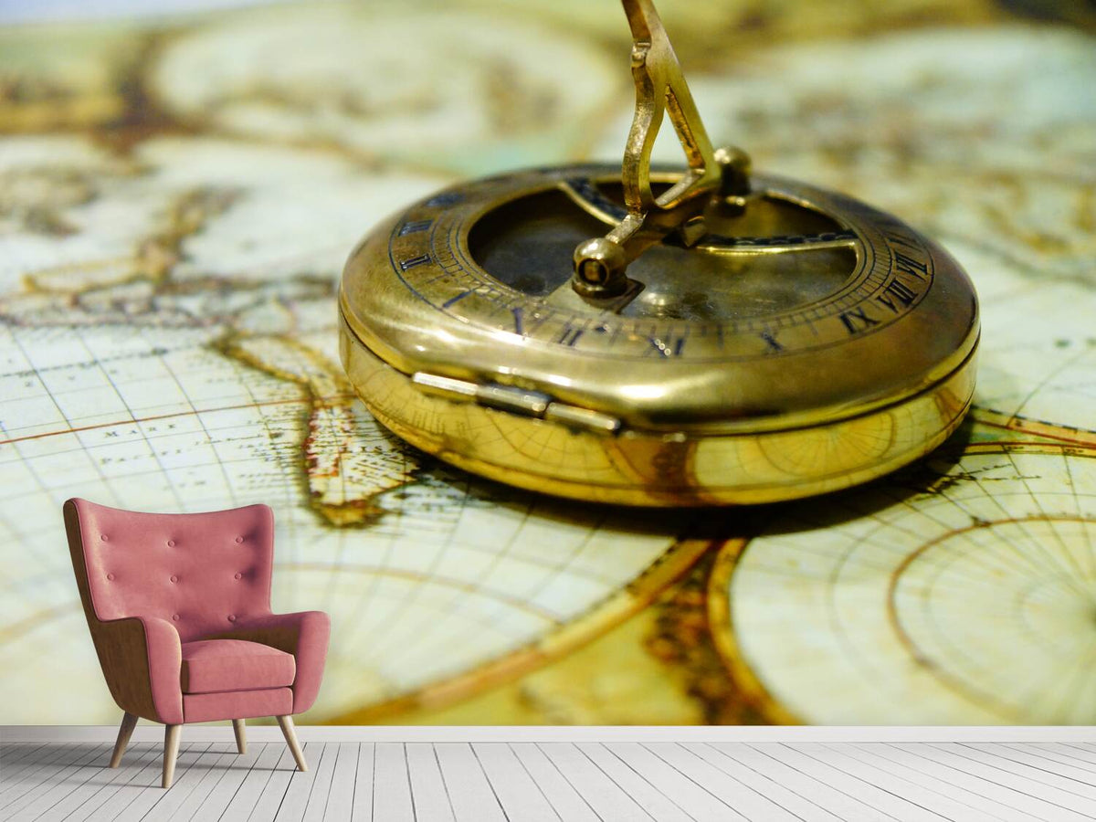 photo-wallpaper-golden-compass