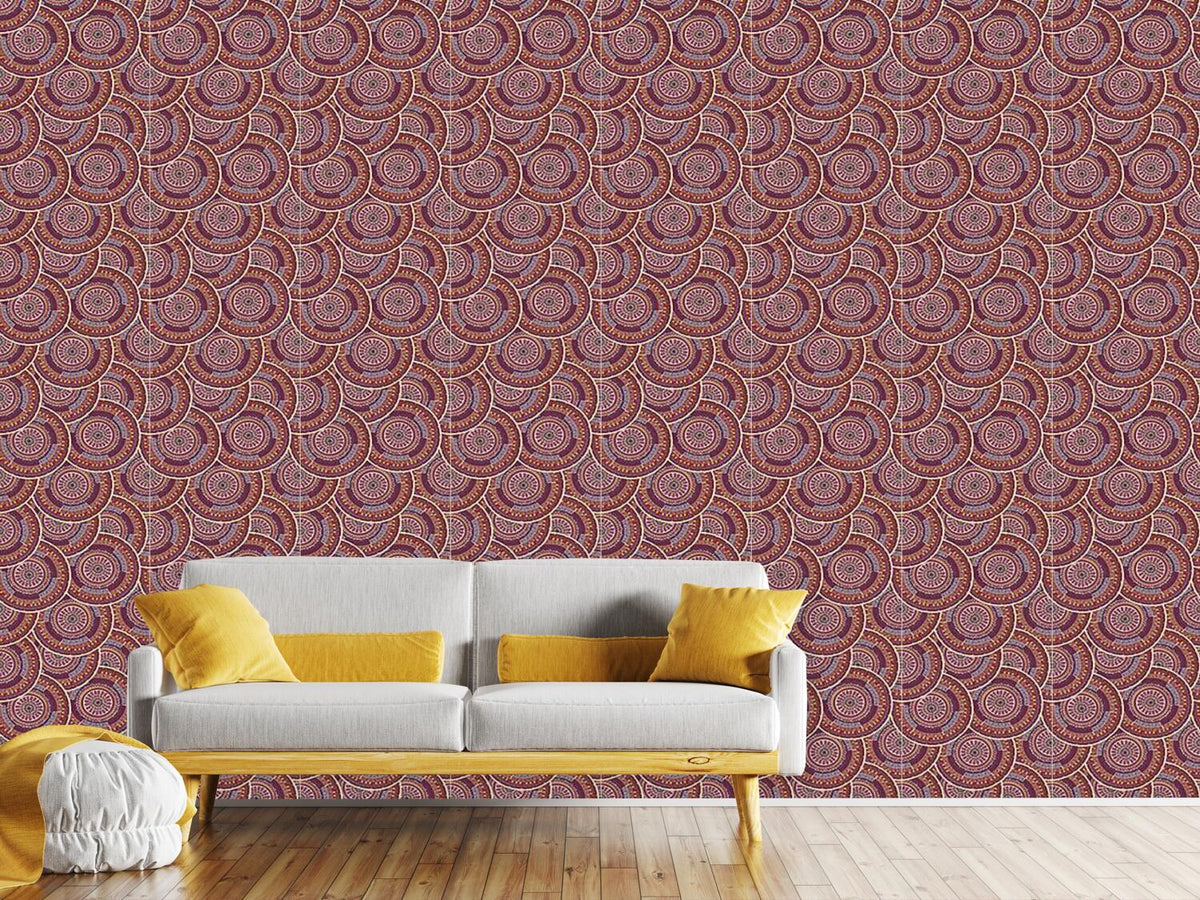 patterned-wallpaper-ethno-mandalas