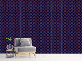 patterned-wallpaper-sound-circles-with-diamonds