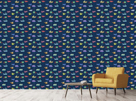 patterned-wallpaper-planes-and-cars