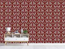 patterned-wallpaper-knitted-birds