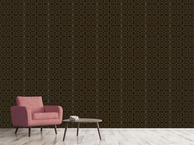 patterned-wallpaper-star-fantasy-in-gold