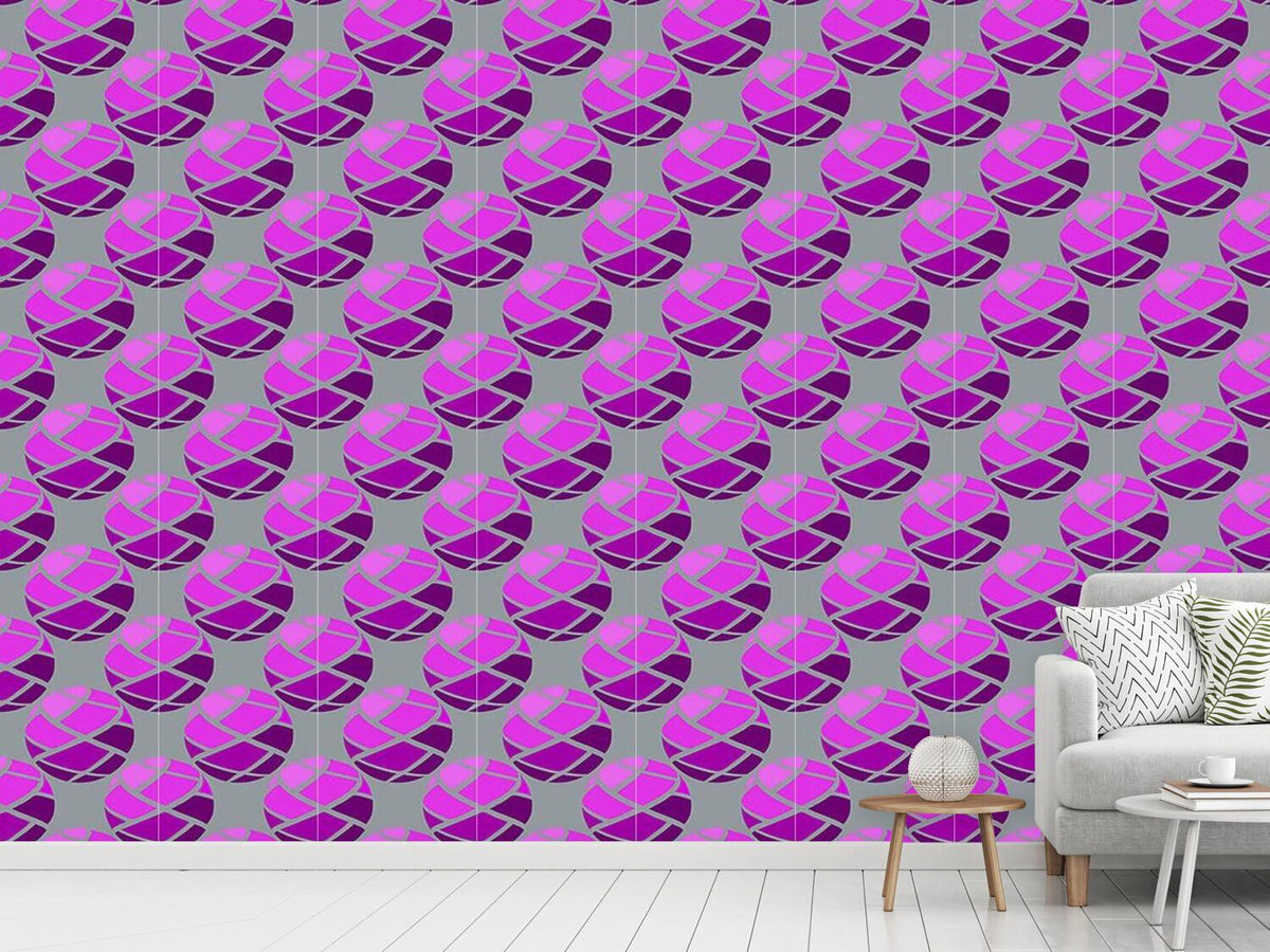 patterned-wallpaper-bandage-balls