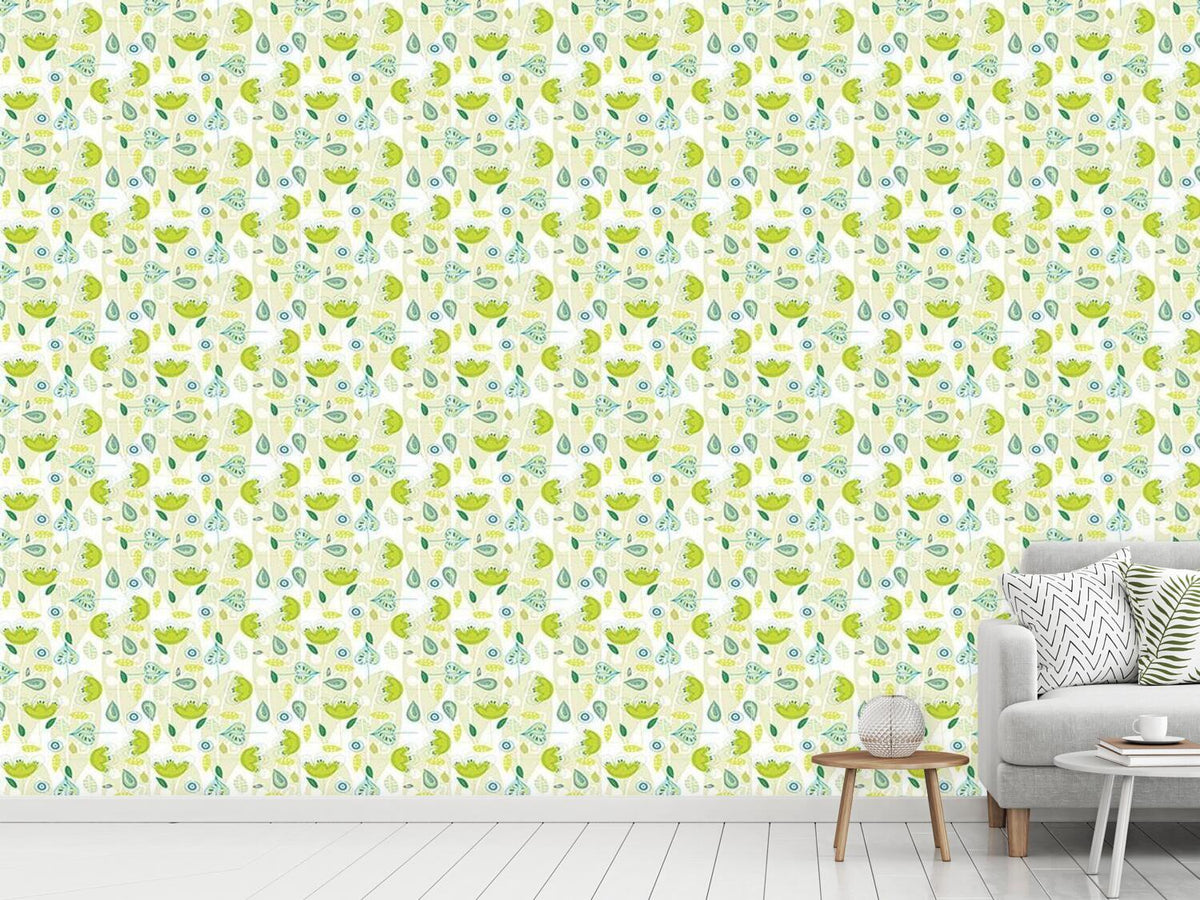 patterned-wallpaper-yellow-dance