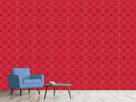 patterned-wallpaper-bukhara-dream-pink