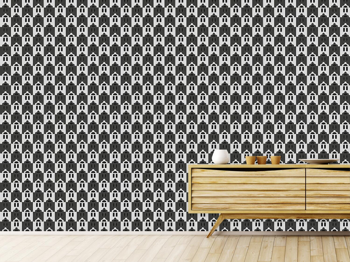 patterned-wallpaper-uniform-houses