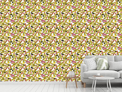 patterned-wallpaper-lipstick-obsession