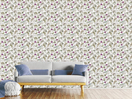 patterned-wallpaper-comic-flowers