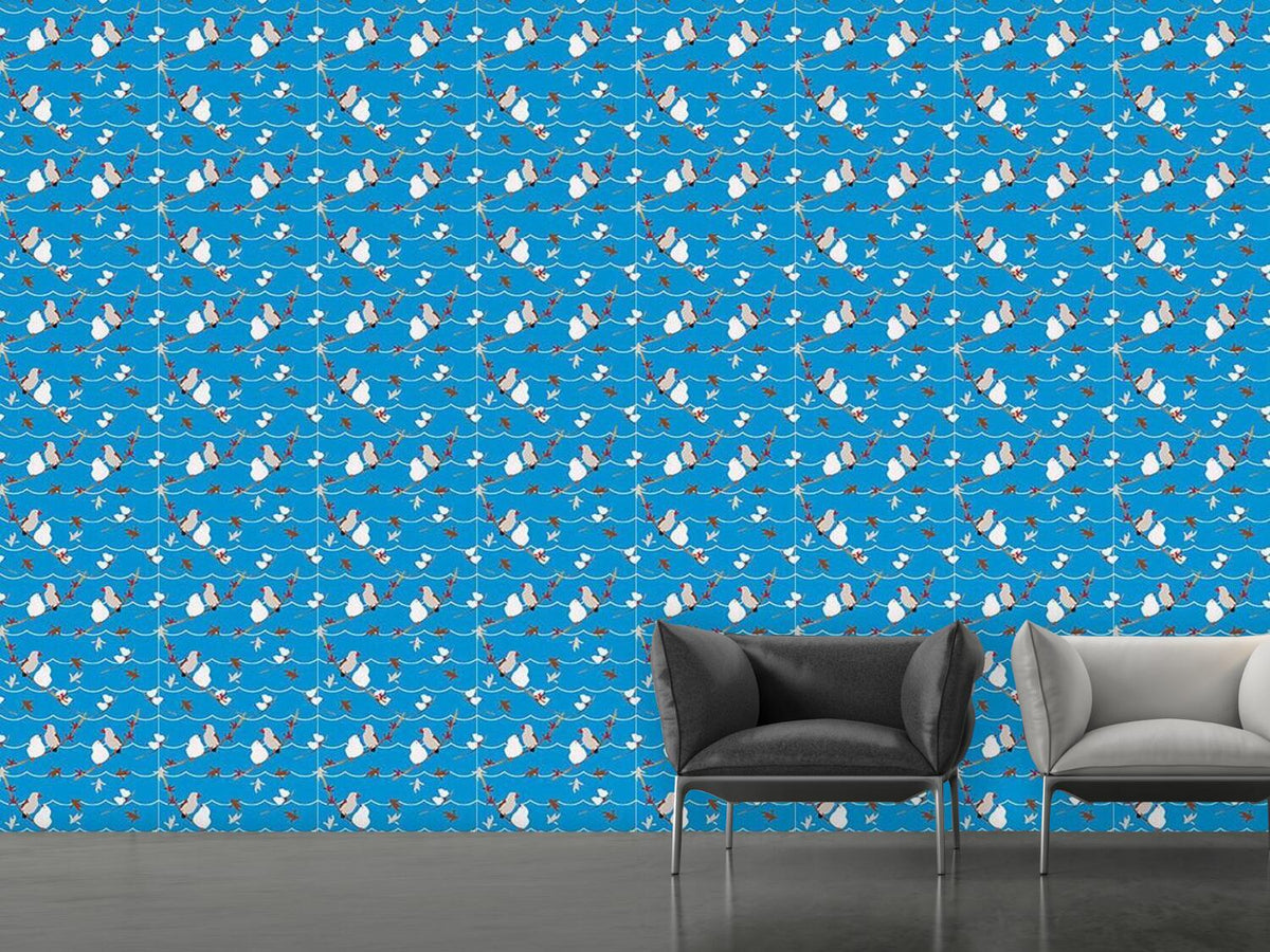 patterned-wallpaper-lovebirds-blue