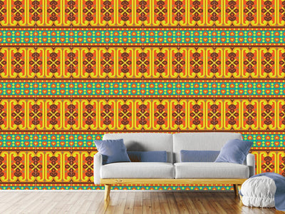 patterned-wallpaper-oriental-ethno-bordure