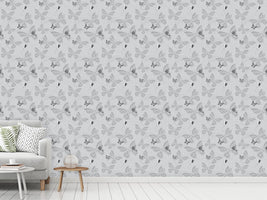 patterned-wallpaper-monochrome-butterflies