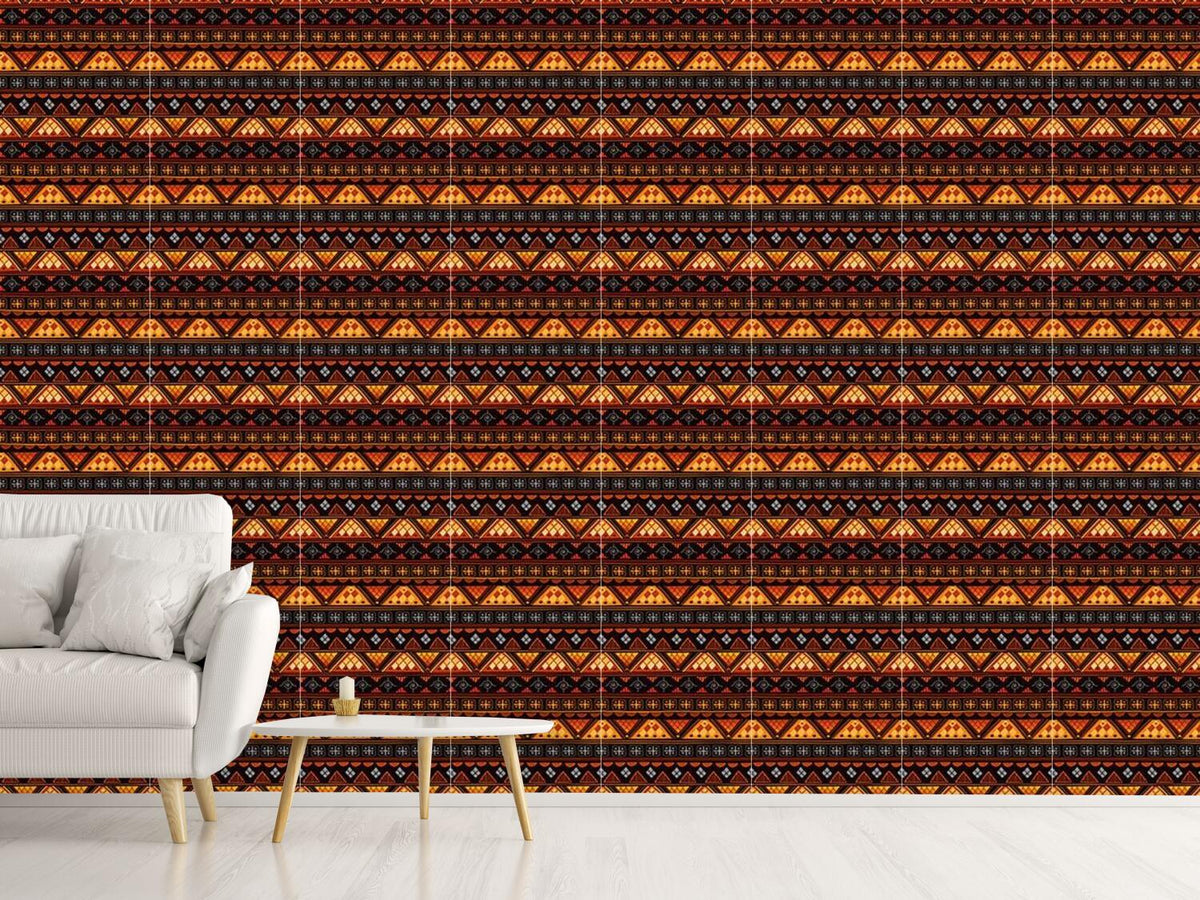 patterned-wallpaper-tribal-signs