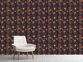 patterned-wallpaper-floral-art