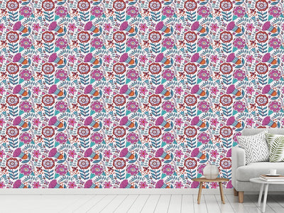 patterned-wallpaper-flower-and-butterfly-greetings