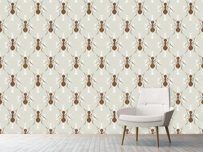 patterned-wallpaper-ants