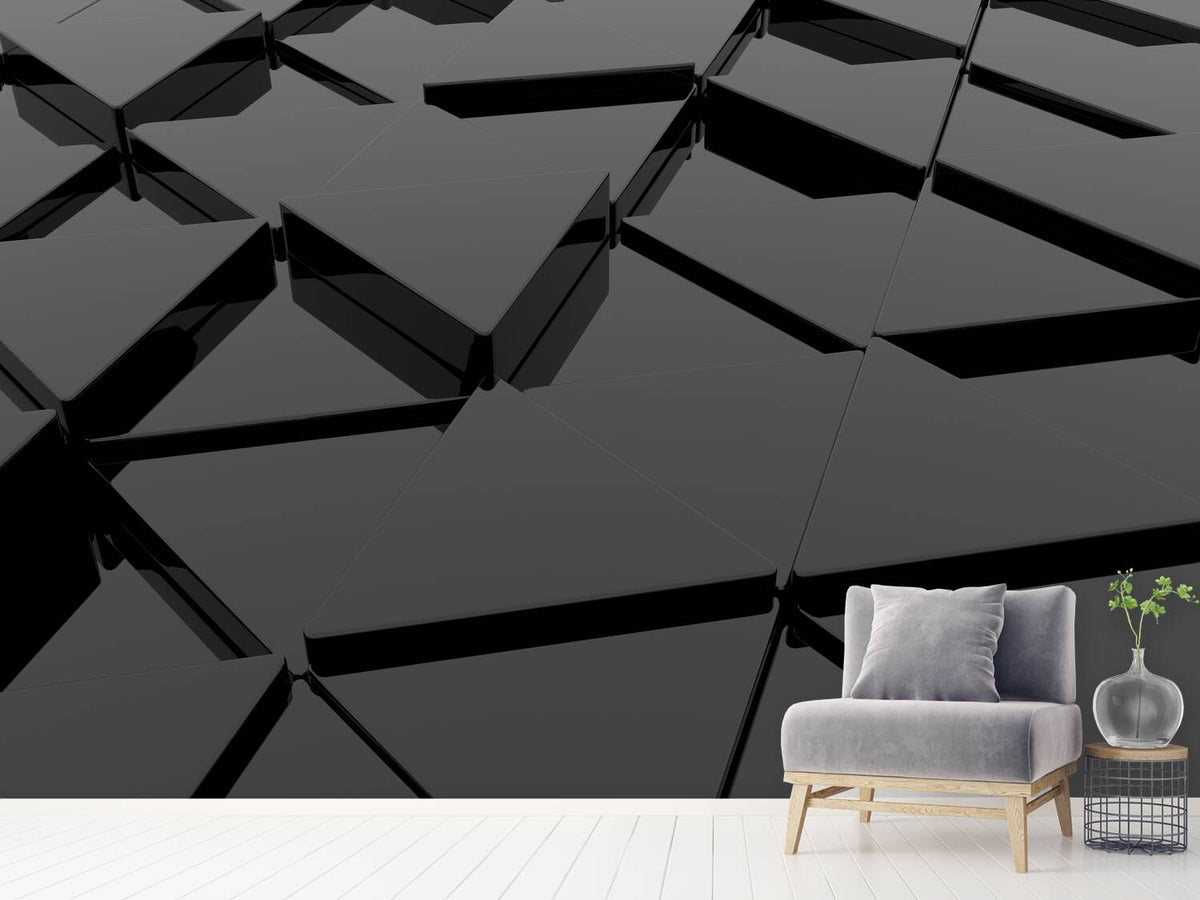 photo-wallpaper-3d-triangular-surfaces