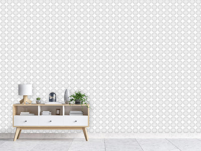 patterned-wallpaper-connected-circles