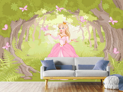 photo-wallpaper-princess-in-the-wood